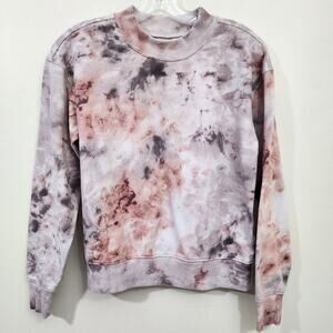 Harmony and Balance tie dye long sleeve sweatshirt woman's size small